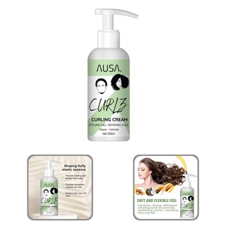 [hunhud] esencia de cabello natural/aceite elástico para cabello rizado/esencia hidratante hidratante para salón
