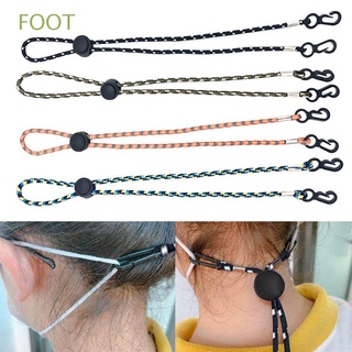 FOOT Lightweight Face protection Lanyards Durable Facial protection Holder Mobile Phone Straps Anti-lost Polyester Hanging Extender Fashion Adjustable Protect Ears