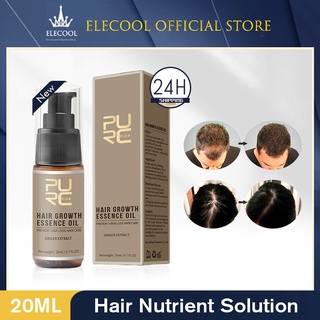 PURC Hot sale Fast Hair Growth Essence Oil Hair Loss Treatment Help for hair Growth Hair Care 20ml ❀