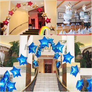 ON SALE star-shaped Helium Foil Balloon Holidays Party Supply