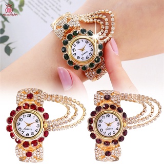 relojes de cuarzo hermosos individuales casuales relojes de pulsera para las mujeres señora