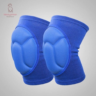 1 par de rodilleras gruesas extreme rodilleras eblow soporte de apoyo de la rodilla protector para fútbol voleibol ciclismo deportes (3)