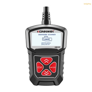 Listo en stock KONNWEI KW309 Universal escáner de coche profesional automotriz lector de código vehículo puede diagnosticar la herramienta de escaneo