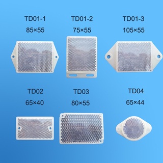 5pcs TD01-3 TD01-2 TD01-1 placa Reflector Specular/ Reflector para interruptor fotoeléctrico