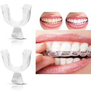 4 piezas base de dentadura/contenedor/transparente/transparente/auto-made/dentadura termoformada