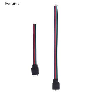 Fengjue 10cm 15cm 4pin macho RGB conector Cable de alambre para 3528/5050 RGB led tira mi