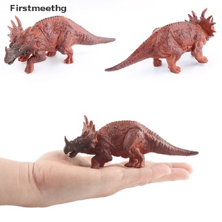 [firstmeethg] modelos de dinosaurio juguetes jurásico tyrannosaurus indominus rex triceratops modelo de juguete caliente