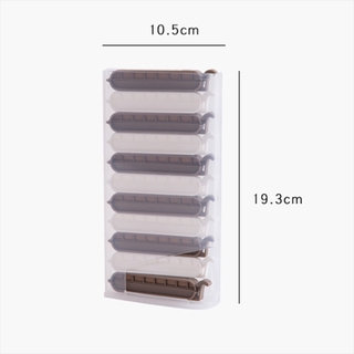 Ten Pcs/set Tightly Viscous Wall-mounted Food Sealing Clip Household Convenience Snack Bag Food Preservation Clips (5)