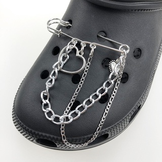 Pin oso perla colgante Crocs cadena Jibbitz para Crocs zapatos accesorios hebilla zapatos Jibbitz Charm (7)