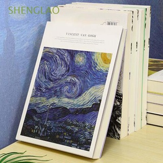 Shenglao cuaderno/cuaderno multicolor pintado a mano De dibujo/Pintura De bocetos/artículo De papelería (1)