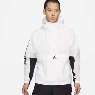 Nike Air Jordan chaqueta de los hombres chaqueta deportiva con capucha Casual cortavientos chaqueta CV1865-010 (4)