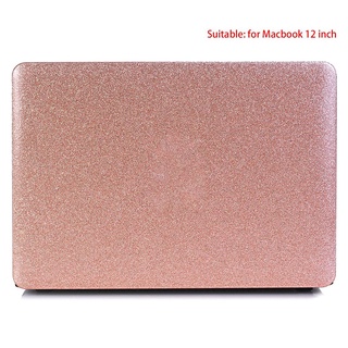 funda protectora para notebook brillante resistente a raspados para macbook de 12 pulgadas