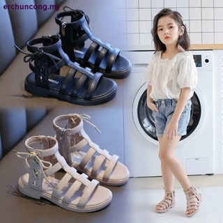 Niñas sandalias 2021 verano nuevos niños s hueco princesa zapatos pequeñas niñas moda fondo suave dedo del pie abierto sandalias romanas