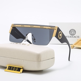 Gafas de sol 2022 Versace Modern Style UV400, escudo cuadrado y diseño de marca vintage (1)