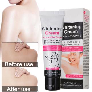 50g Whitening Cream Dark Skin Armpit Elbow Lightening Bikini Underarm Thigh