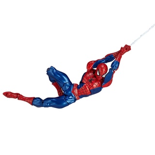 springbirth Marvel Mafex Vengadores Spiderman The Amazing Spider Man PVC Figura De Acción Coleccionable Modelo Niños Juguetes Regalo (6)