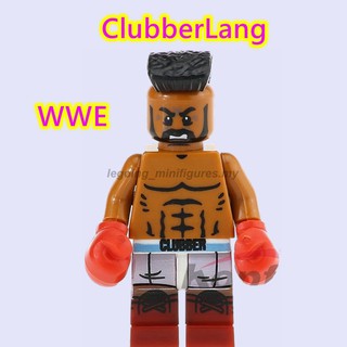 Compatible con Legoing juguete Minifigures película volver al futuro Marty Mcfly Doc Brown WWE Hulk Hogan bloques de construcción juguetes para niños (5)