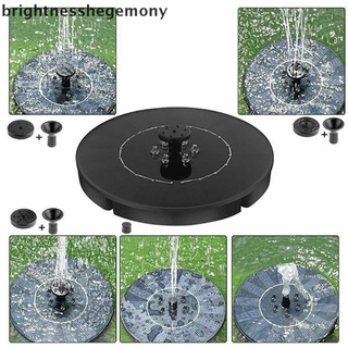 [brightnesshegemony] Fuente de agua de la bomba solar de 13 cm para el jardín estanque fuente estanque bomba fuente caliente