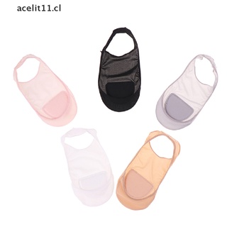 ACEL 1Pairs Invisible Boat Socks Women Summer Non-Slip Socks For Ice Silk Thin CL