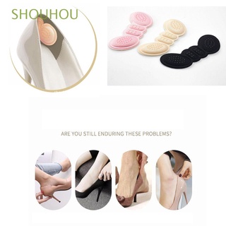 shouhou nueva plantilla alivio del dolor accesorio de zapatos forro de las mujeres cuidado de los pies de tacón alto zapato ajustable almohadilla de zapatos