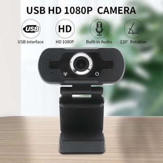 1080P micrófono incorporado Ultra HD Mini cámara web PC USB Webcam para videoconferencia grabación Webcam (1)