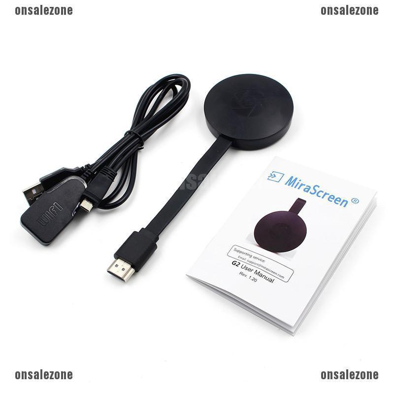 Miracast 1080P WiFi Display TV Dongle receptor inalámbrico HDMI AirPlay DLNA compartir