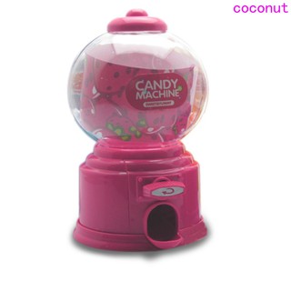 Mini Twisted Candy Machine Money Pot para Gumballs Peanut Candy monedas 5 colores