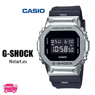 [Auto Light + World Time] G-Shock GM-5600B [2 Años De Garantía] Hombres Jóvenes Deporte Digital-5600-1 3 5600 5600B (1)