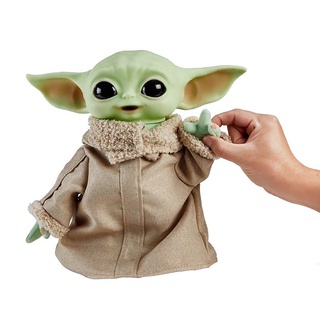 Baby Yoda Grogu Figuras de acción Juguetes 28cm Yoda Baby Juguetes de acción Star Wars Figuras -HOU (3)