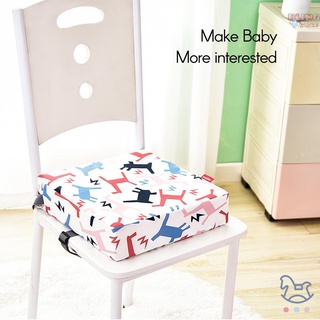 Almohadilla de cojín para silla de bebé insular, asiento de comedor, aumento de altura