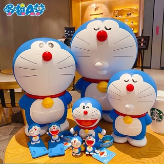 D.Z Dibujos Animados Doraemon Gran Capacidad anti Caída Hucha jingle Gato Hombres Y Mujeres Niños Alcancía Adorno (1)