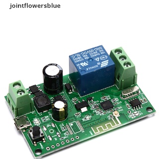 jbcl 5v-12v autobloqueo sonoff wifi inalámbrico smart switch módulo de relé app control jelly (4)