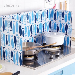 Qingaqing [] cocina aceite de aluminio placa de Gas estufa de Gas salpicaduras pantallas herramientas de cocina aislar a prueba de salpicaduras placa deflector