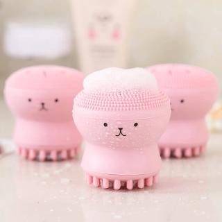 Face Massage&Cleansing Brush/Soft Silicone/Facial Pore Cleanser Tools/Face Exfoliator Washing Brush