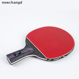 [nuevo] 1 raqueta profesional para raqueta de nanocarbono de goma de 6 estrellas de ping pong para mesa