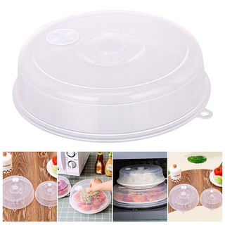 0825# Large Microwave Splatter Cover with Steam Vents Fresh-keeping Plate Bowl Cover