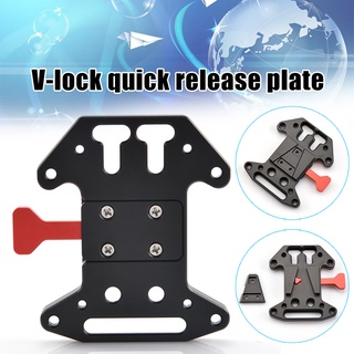 v lock kit de montaje hembra v-dock macho placa de liberación rápida para batería de montaje en v
