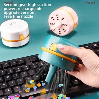 [Woyao] Mini aspirador USB escritorio de oficina polvo hogar mesa barredora limpiador de escritorio