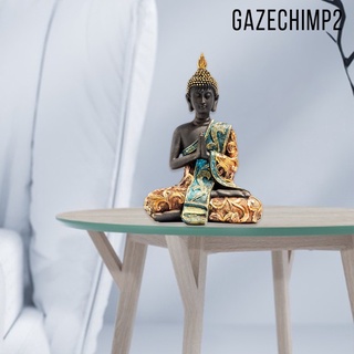 [Gazechimp2] adorno de buda tailandés sentado buda buda escultura mesa decoración (7)