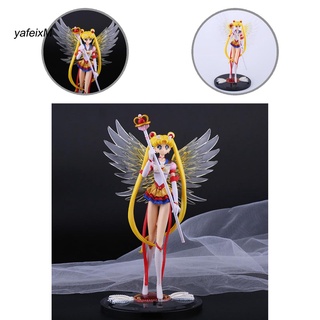 yafeixM Única Sailor Moon Modelo Tsukino Usagi Figura Juguete Resistente Al Desgaste Para Decoración De Jardín