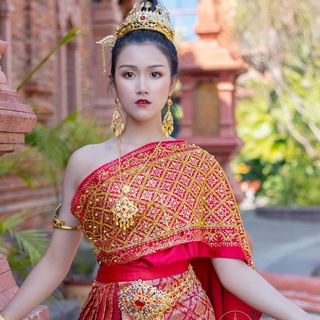 Princesa Qi ropa tailandesa tradicional ropa de las mujeres estudio fotográfico fotografía club tailandés bienvenida wo
