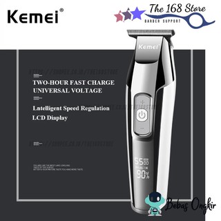 Kemei 5027 hombres bigote barba Clipper detalle eléctrico LCD pantalla KM-5027