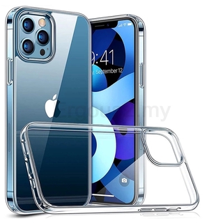 Apple iPhone 13 12 Pro MAX Mini SE 2020 11 Pro XS MAX XR 5 5S 6 6S 7 8 Plus teléfono caso a prueba de golpes silicona suave transparente transparente TPU cubierta protectora