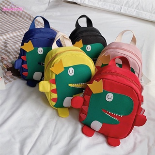 Showmestyle-Niños de dibujos animados de nailon dinosaurio mochilas niños Animal Mini Kindergarten mochila niñas niños mochila bolsas de la escuela