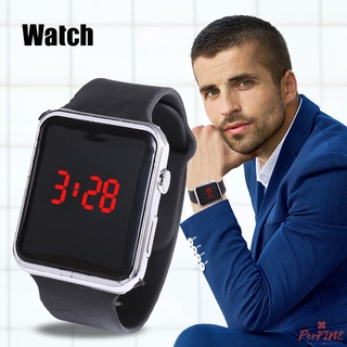 reloj de pulsera con pantalla led duradera de alta calidad para hombres y mujeres