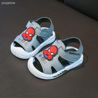 Zapatillas de verano Baotou 1-3 años 2 zapatillas para niña con suela suave antideslizante sandalias infantiles para bebés (5)