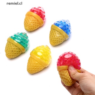 【remiel】 1X Ice Cream Grape Ball Relief Stress Decompression Toy Bubble Bead Squeeze Ball CL