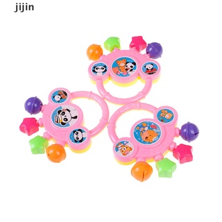 jijin Cartoon Infant baby bell rattles newborns toys hand toy for children . (4)