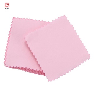50 Pack Jewelry Cleaning Cloth,For Sterling Sier Gold Platinum Pink