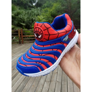 [Superhero Series]zapatos de moda para niños de malla transpirable zapatillas de deporte niño y niña superhéroe zapatos casuales Iron Man/Spiderman